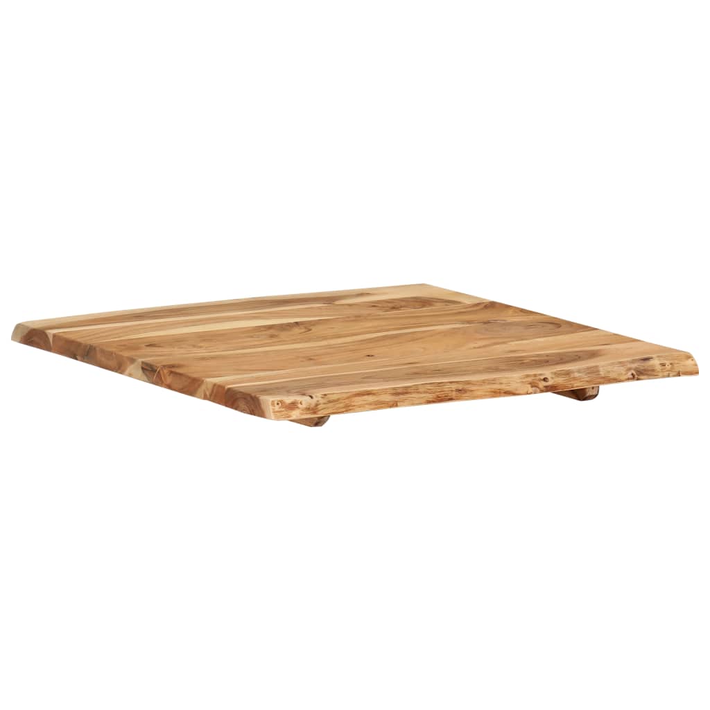 bordplade 58x(50-60)x2,5 cm massivt akacietræ