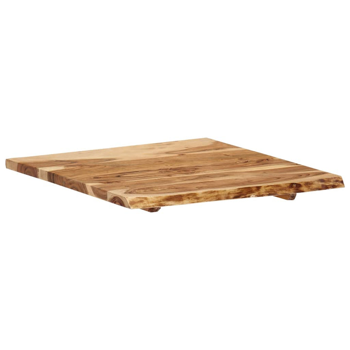 bordplade 58x(50-60)x2,5 cm massivt akacietræ