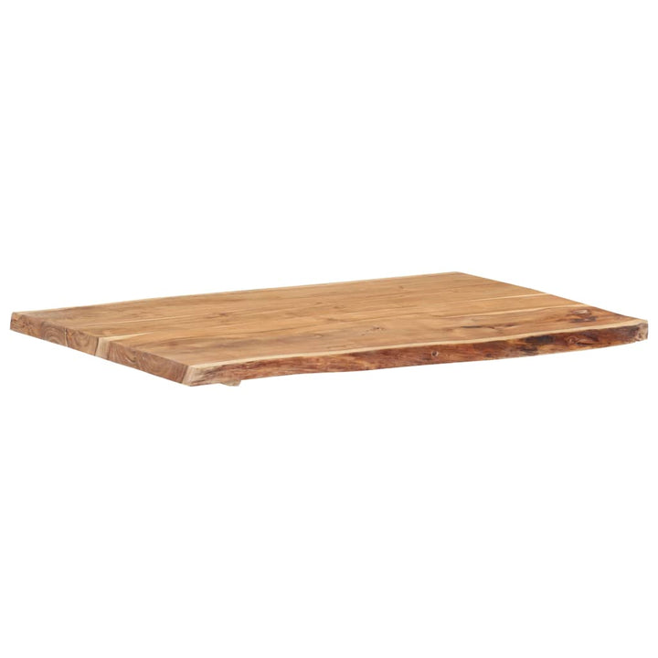 bordplade 100x(50-60)x3,8 cm massivt akacietræ