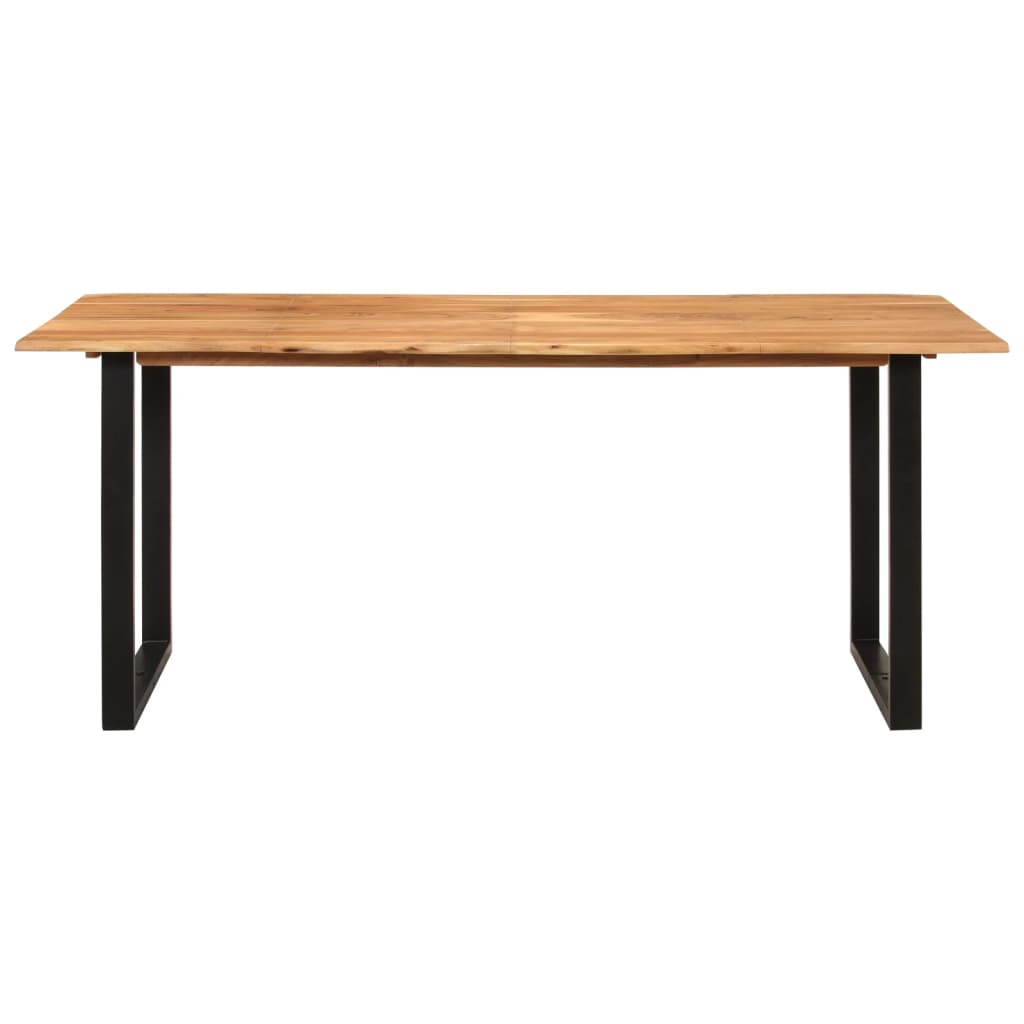spisebord 180x90x76 cm massivt akacietræ