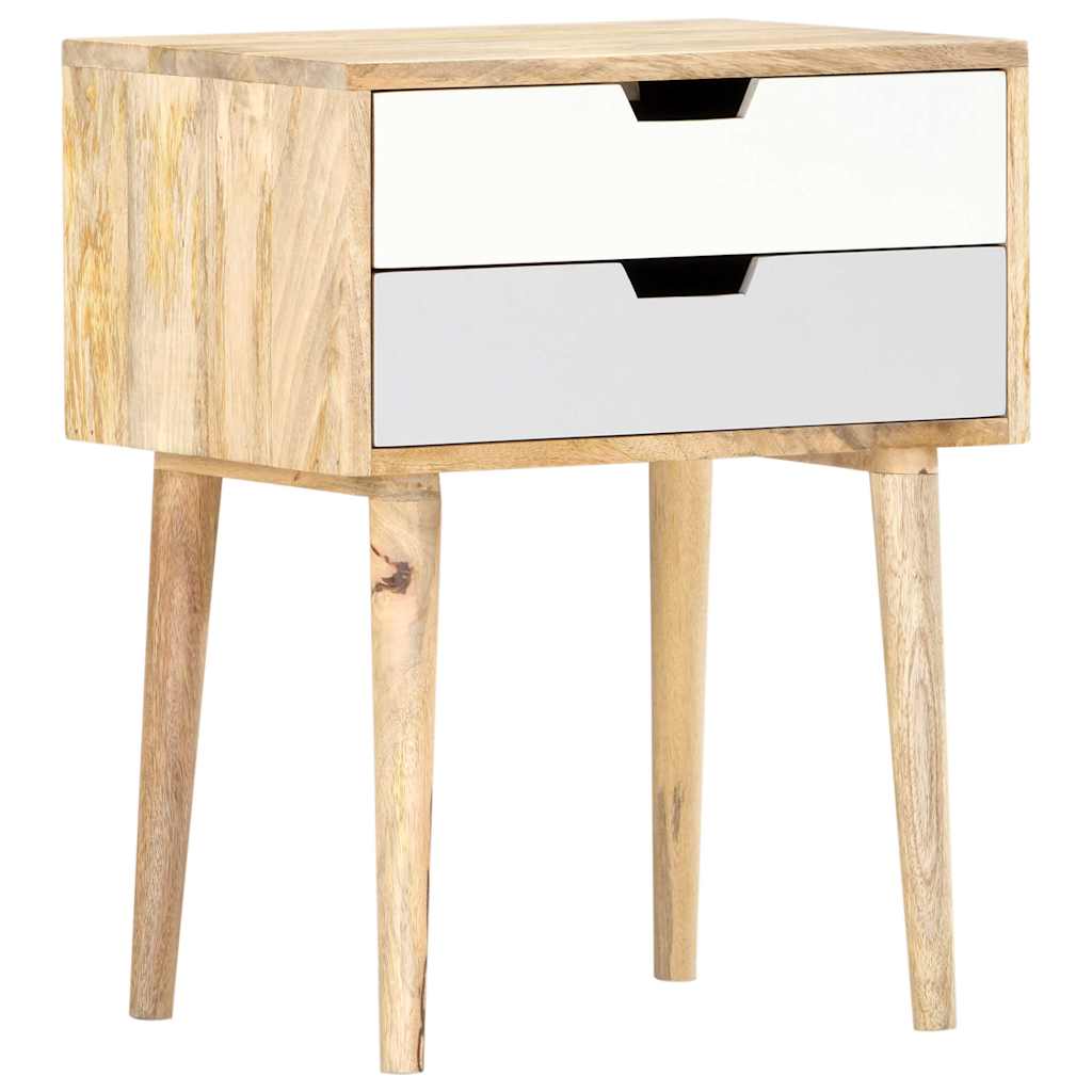 sengeskab 47 x 35 x 59 cm massivt mangotræ