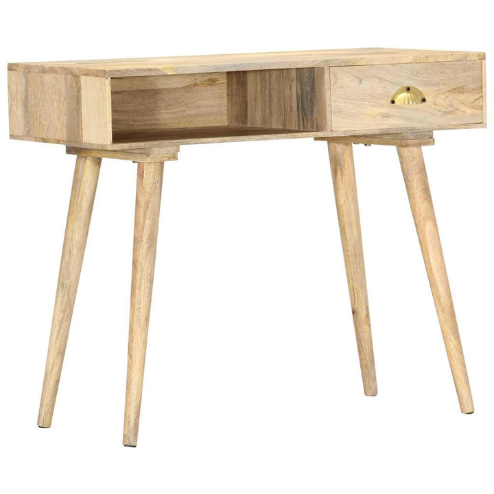 konsolbord 90x45x75 cm massivt mangotræ