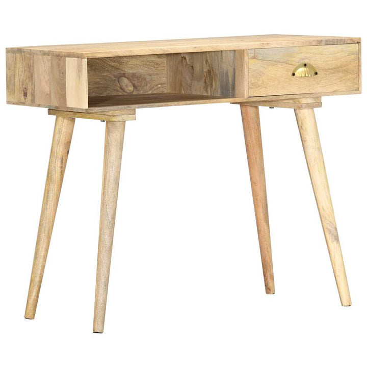 konsolbord 90x45x75 cm massivt mangotræ