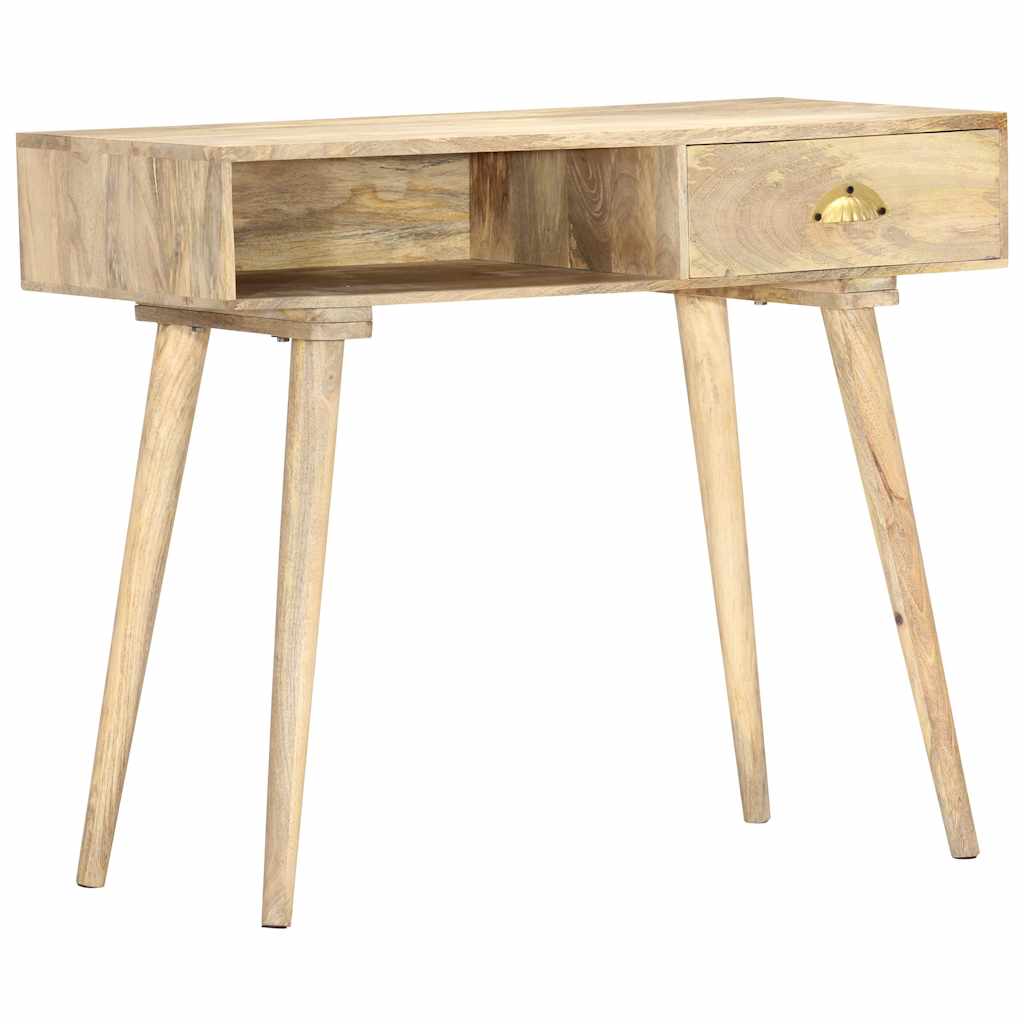 konsolbord 90x45x75 cm massivt mangotræ