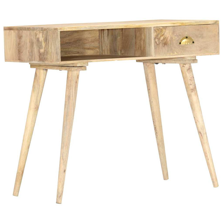 konsolbord 90x45x75 cm massivt mangotræ
