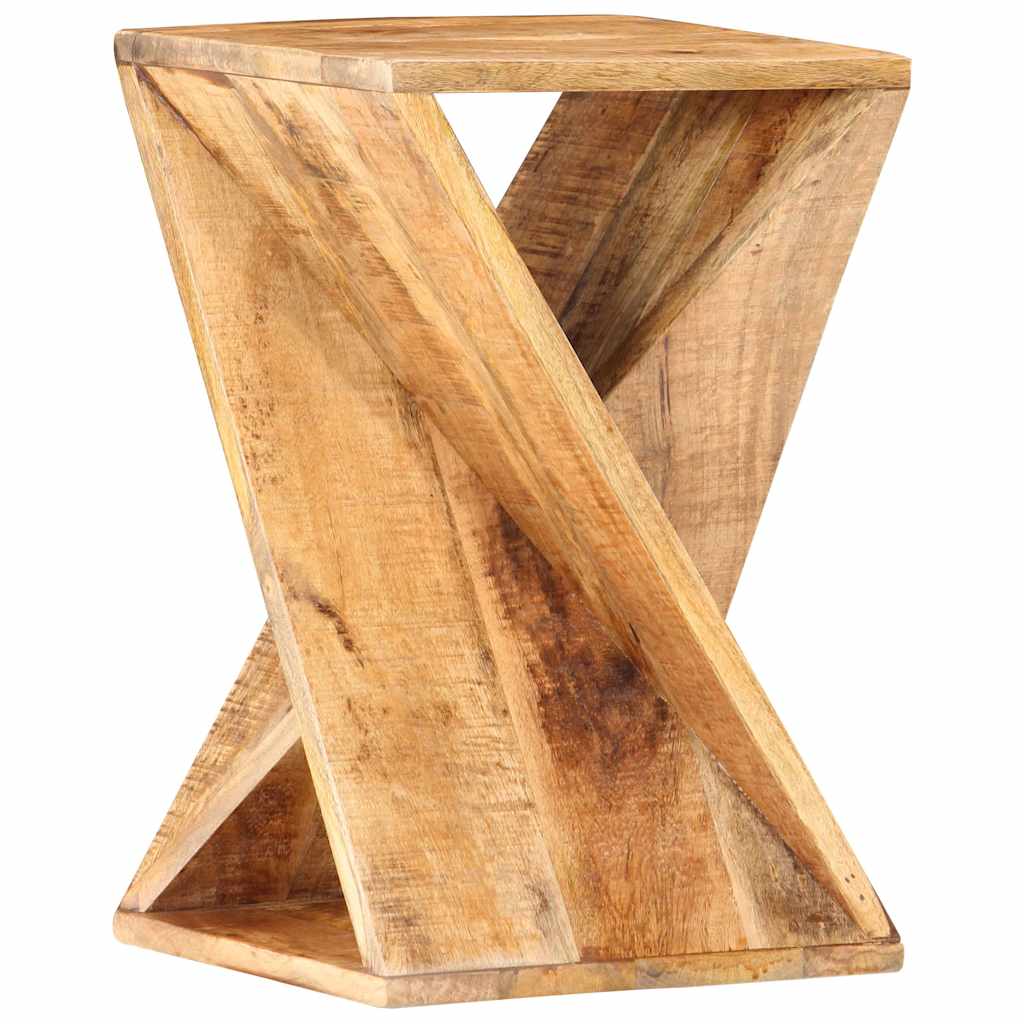 sidebord 35x35x55 cm massivt mangotræ