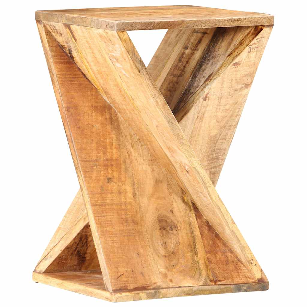 sidebord 35x35x55 cm massivt mangotræ