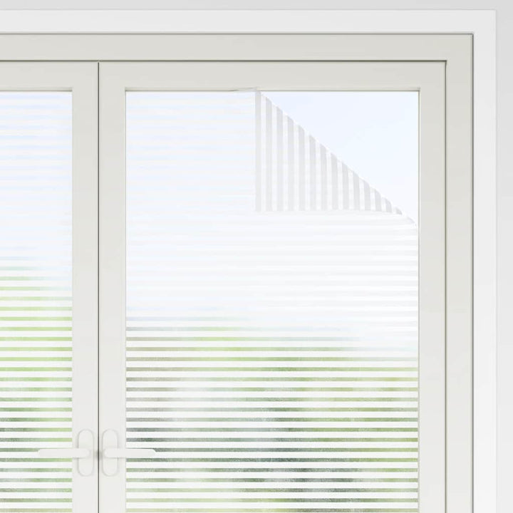 vinduesfolie 0,9x50 m stribet PVC matteret