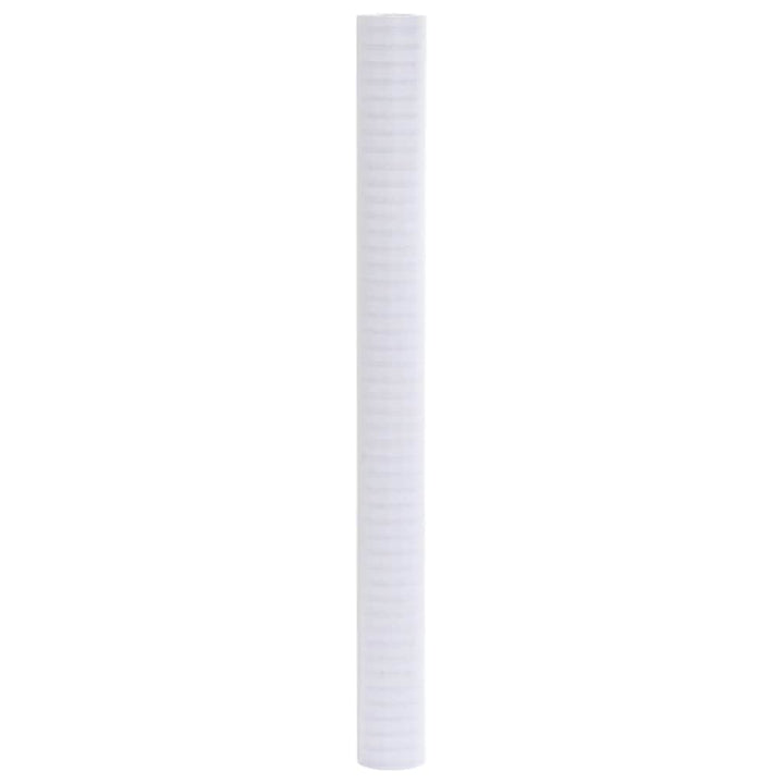 vinduesfolie 0,9x50 m stribet PVC matteret