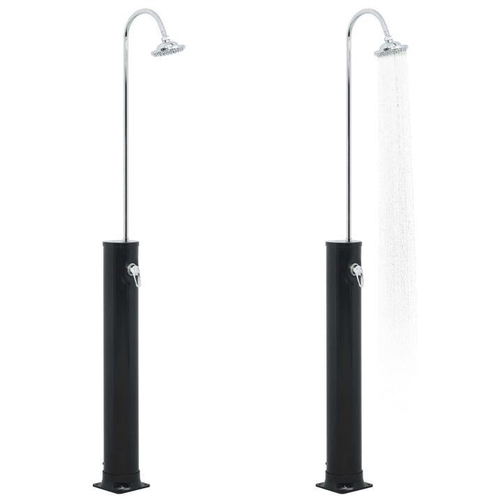 soldrevet bruser 214 cm 20 l sort