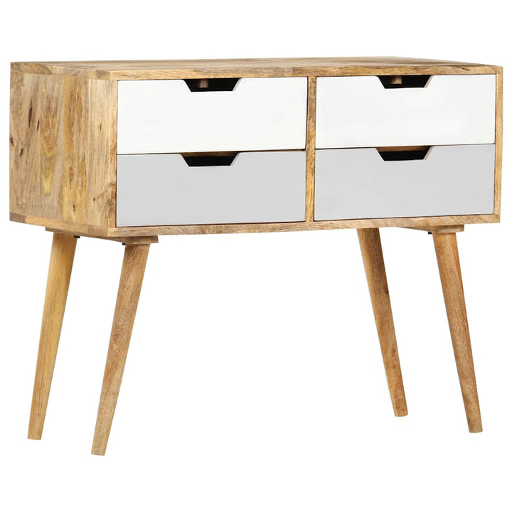 skænk 85 x 40 x 71 cm massivt mangotræ