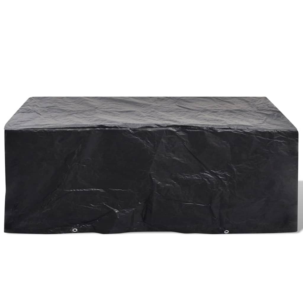 havemøbelovertræk 2 stk. 8 snørehuller 200x160x70 cm