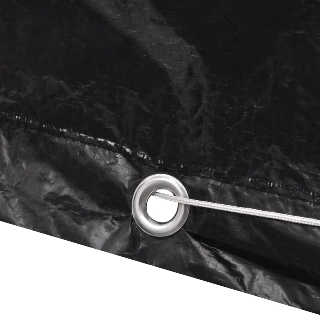 havemøbelovertræk 2 stk. 8 snørehuller 140x70x90 cm