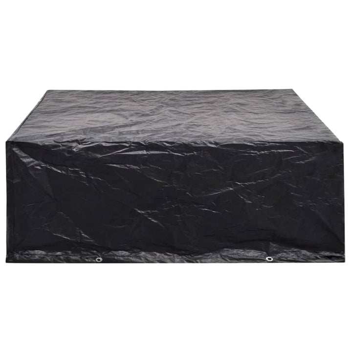 havemøbelovertræk 2 stk. 8 snørehuller 250x210x90 cm