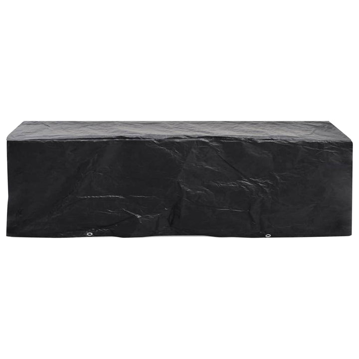 havemøbelovertræk 2 stk. 8 snørehuller 218x77x55 cm