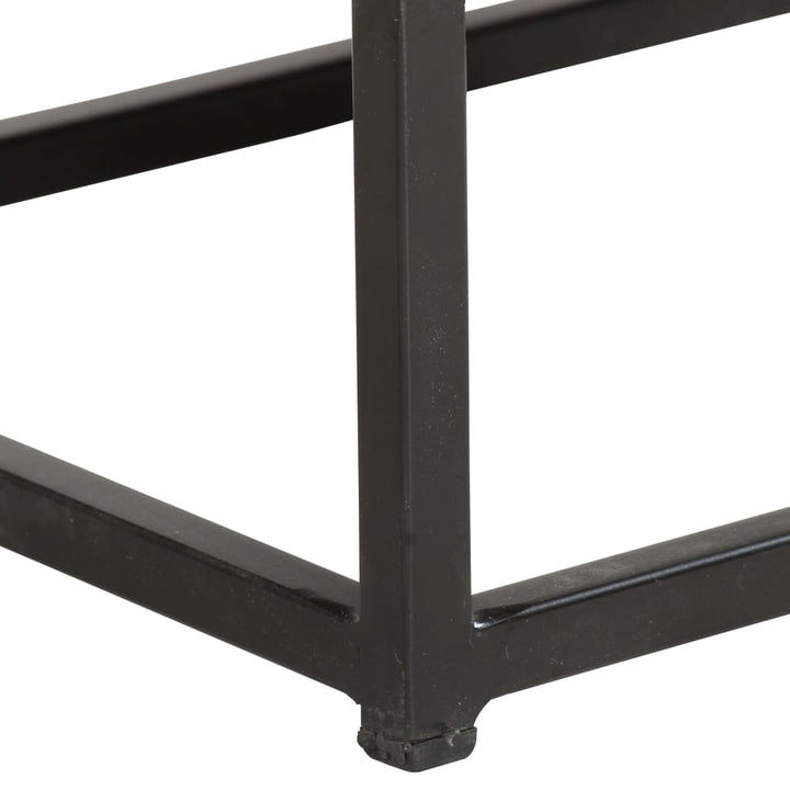 kommode 45x30x105 cm massivt genbrugstræ
