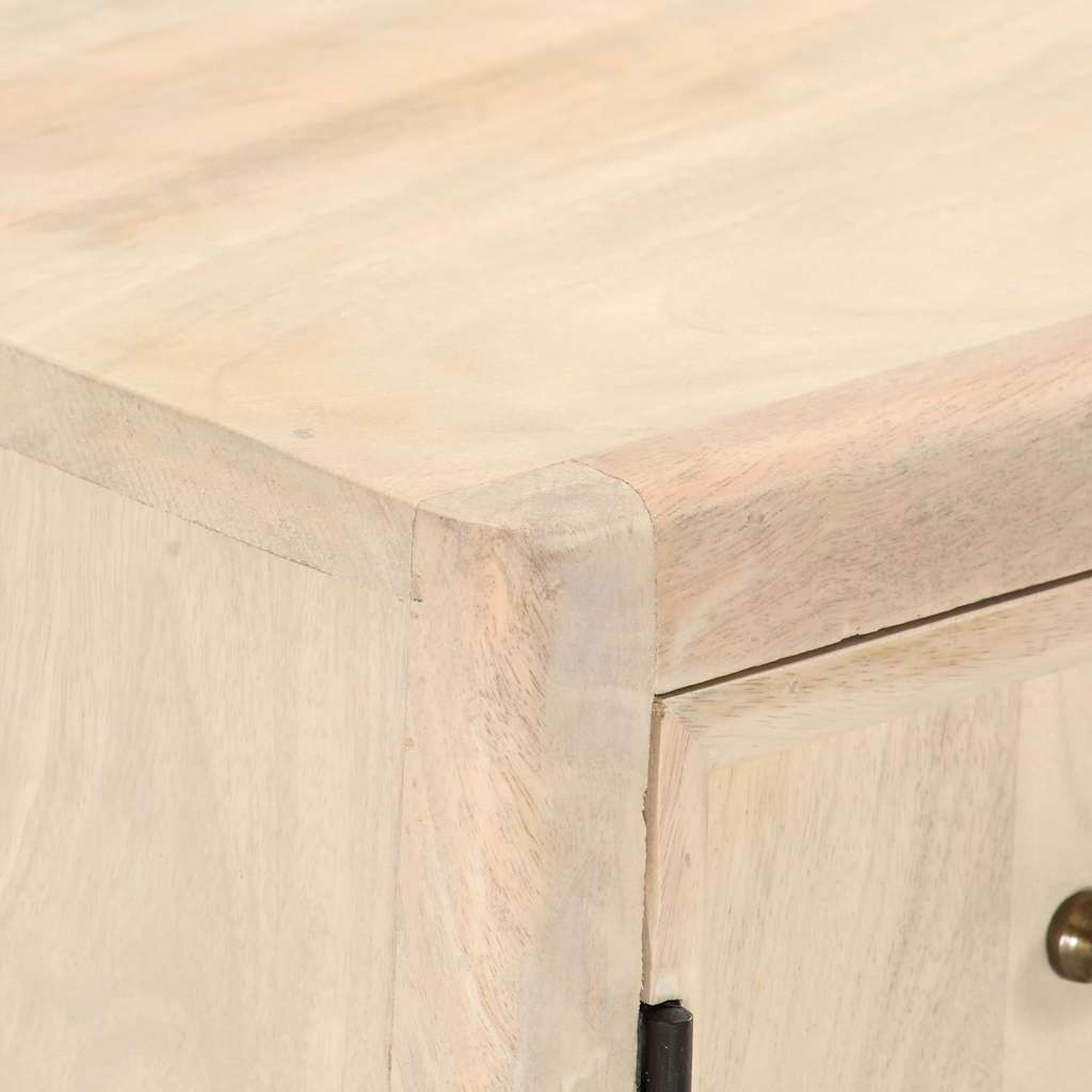 sofabord 90 x 45 x 40 cm massivt mangotræ