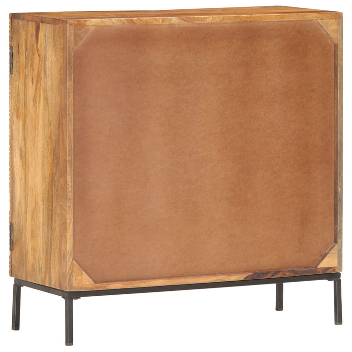 skænk massivt mangotræ 75 x 30 x 75 cm