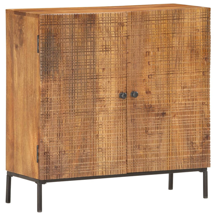 skænk massivt mangotræ 75 x 30 x 75 cm