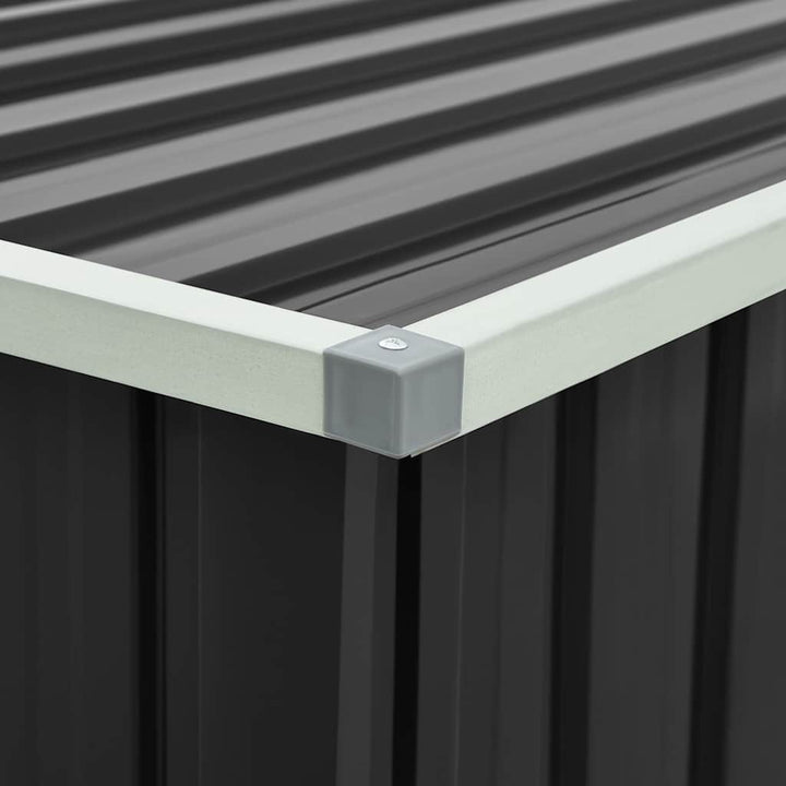 hyndeboks 171x99x93 cm antracitgrå