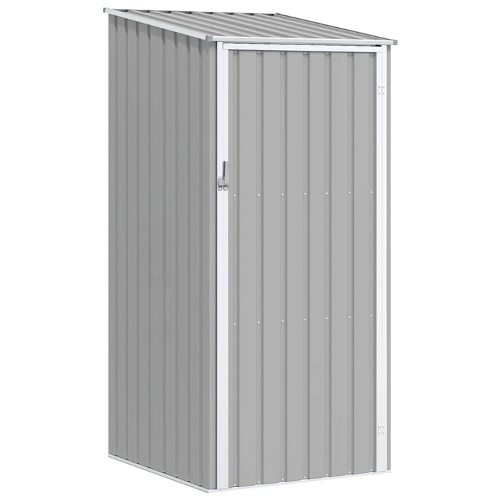 haveskur 87x98x159 cm galvaniseret stål grå