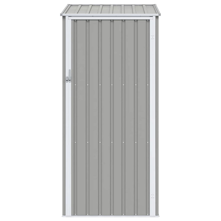 haveskur 87x98x159 cm galvaniseret stål grå