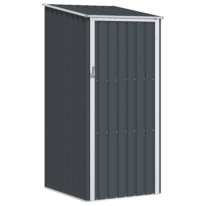 haveskur 87x98x159 cm galvaniseret stål antracitgrå