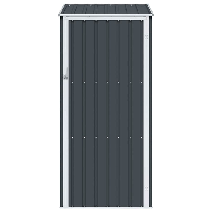 haveskur 87x98x159 cm galvaniseret stål antracitgrå