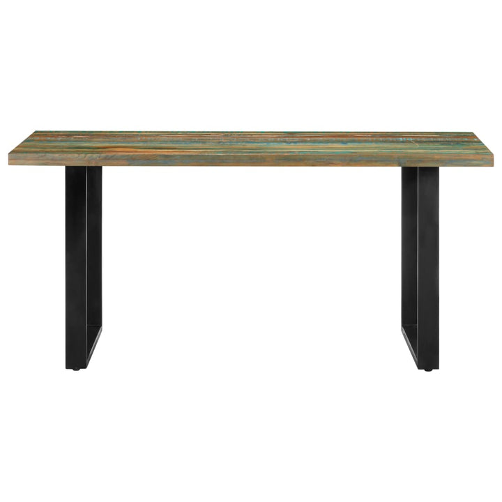 spisebord 160x80x75 cm massivt genanvendt træ