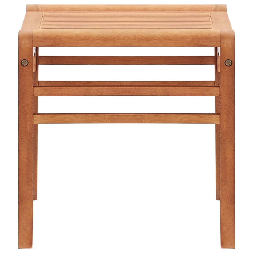 havebænk 64 cm massivt eukalyptustræ