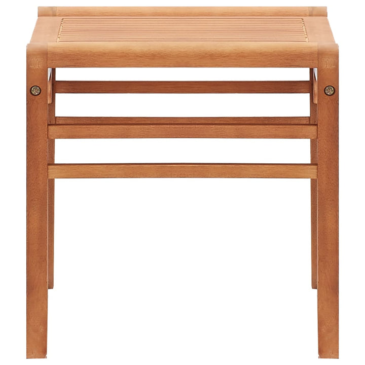 havebænk 64 cm massivt eukalyptustræ