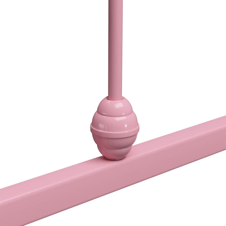 sengestel 180x200 cm metal pink