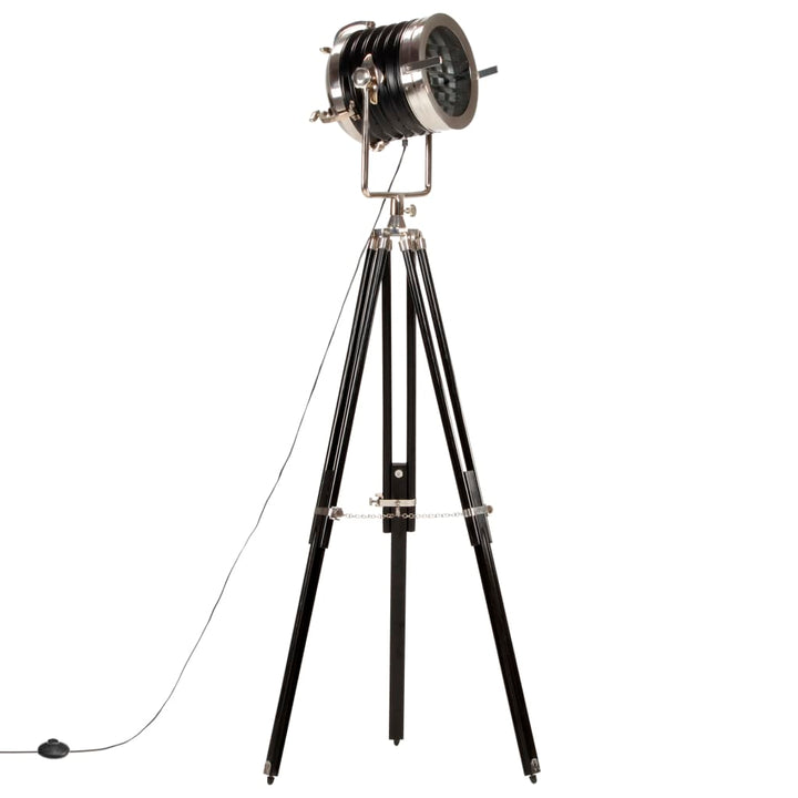 gulvlampe med trefod 171 cm massivt mangotræ