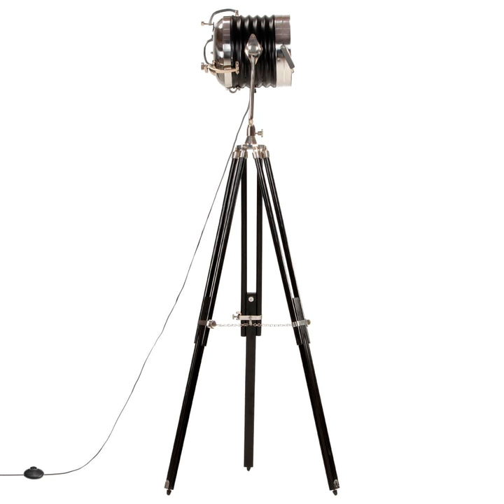 gulvlampe med trefod 171 cm massivt mangotræ