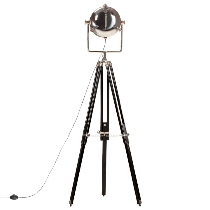 gulvlampe med trefod 171 cm massivt mangotræ