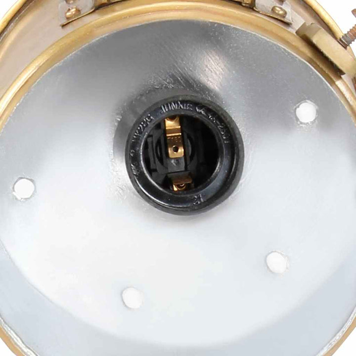 gulvlampe med trefod 69 cm massivt mangotræ