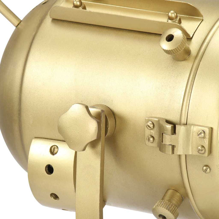 gulvlampe med trefod 97 cm massivt mangotræ