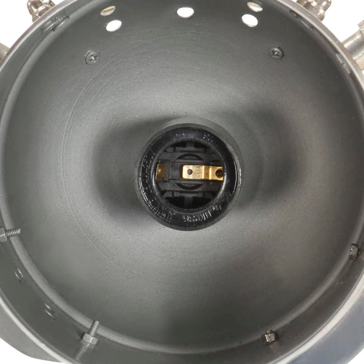 gulvlampe med trefod 97 cm massivt mangotræ sort