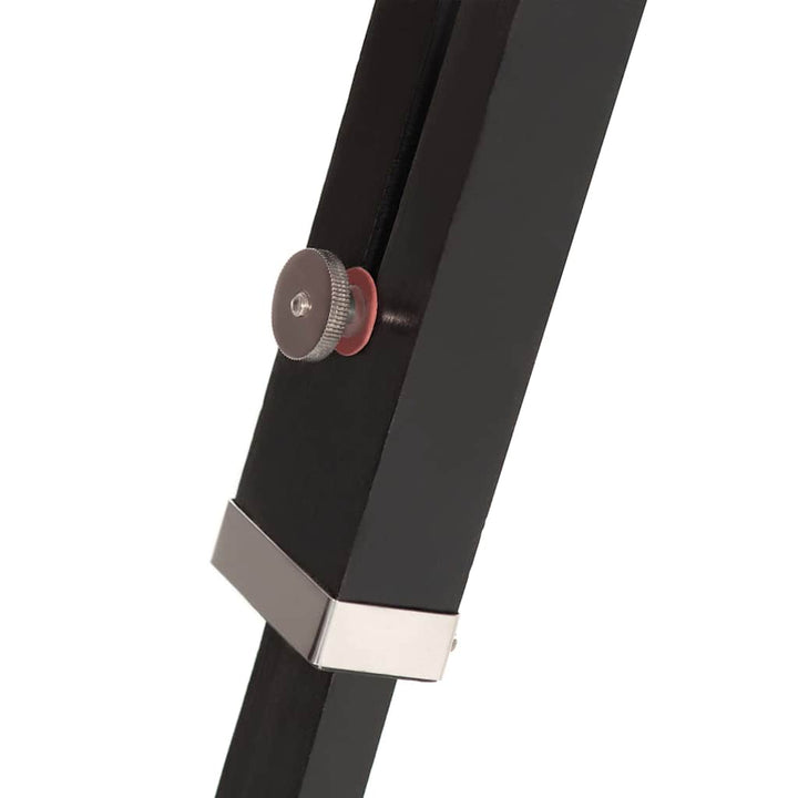 gulvlampe med trefod 165 cm massivt mangotræ