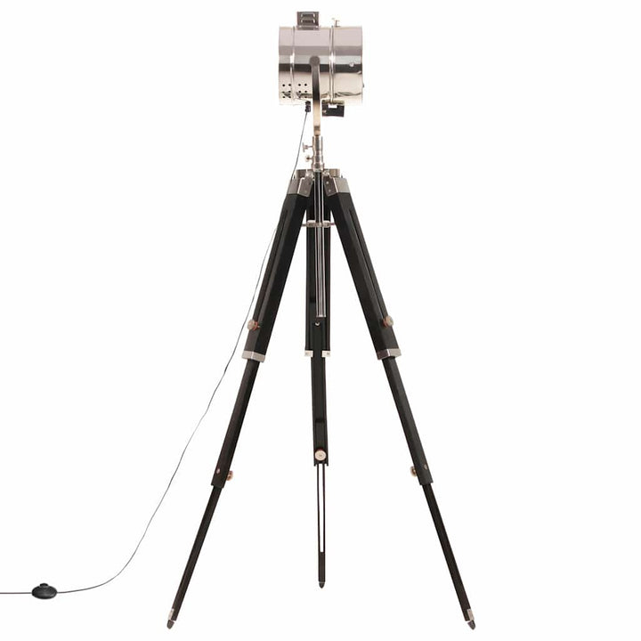 gulvlampe med trefod 165 cm massivt mangotræ