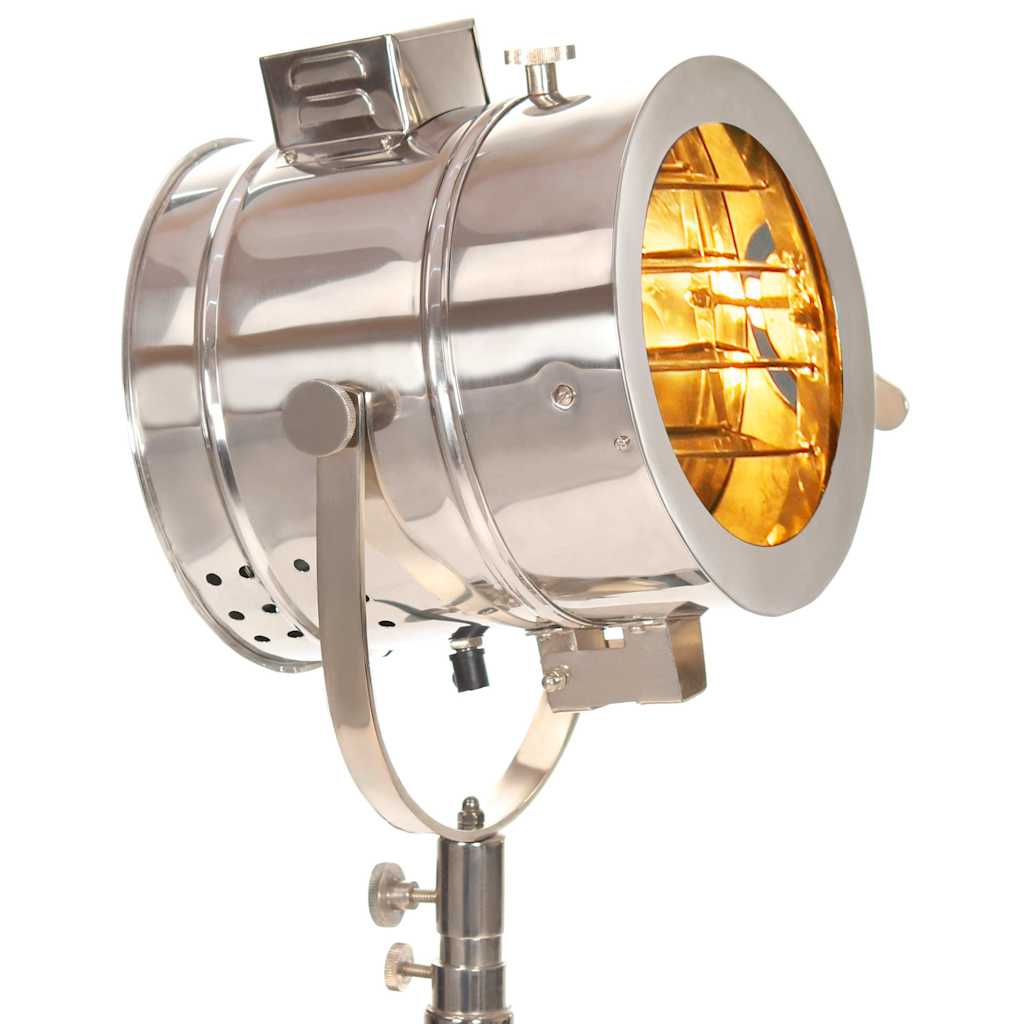 gulvlampe med trefod 165 cm massivt mangotræ