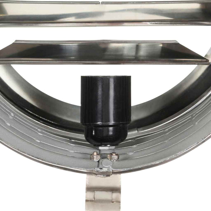 gulvlampe med trefod 165 cm massivt mangotræ