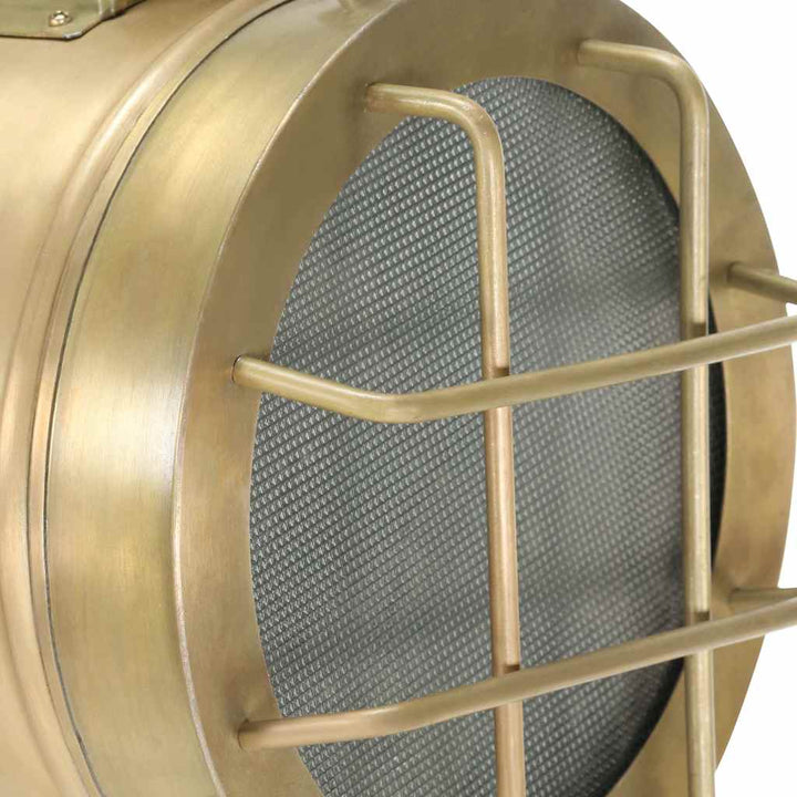 gulvlampe med trefod 165 cm massivt mangotræ