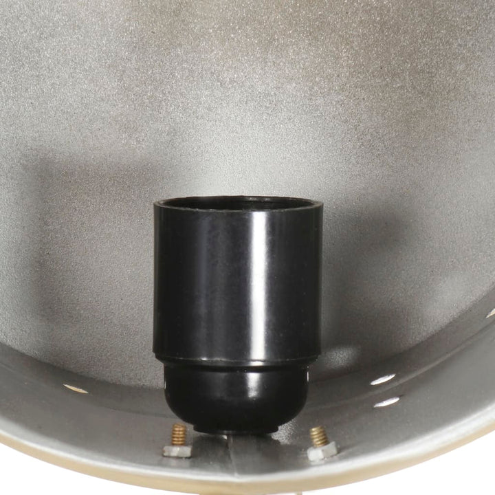 gulvlampe med trefod 165 cm massivt mangotræ