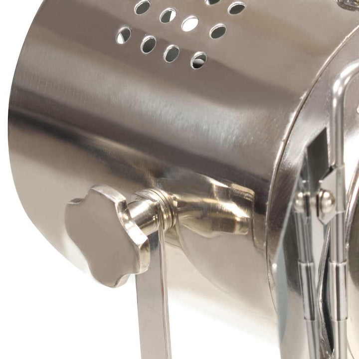 gulvlampe med trefod 140 cm massivt mangotræ