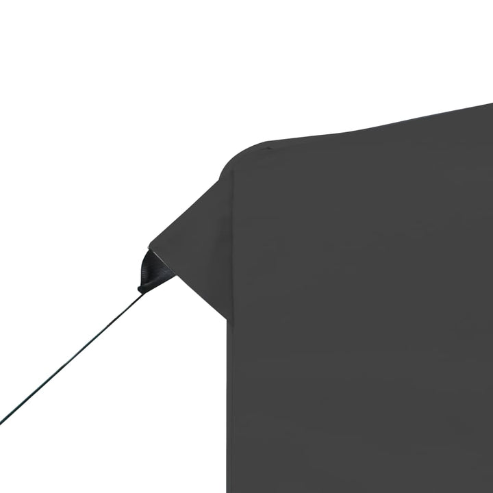 foldbart festtelt aluminium 2 x 2 m antracitgrå