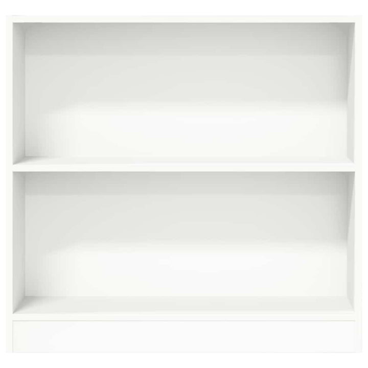 bogreol 80x24x75 cm konstrueret træ hvid