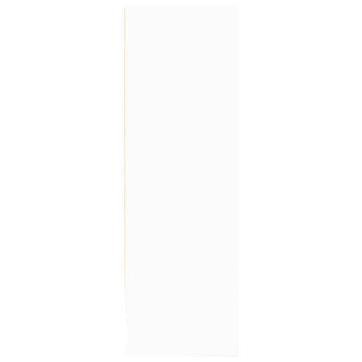 bogreol 80x24x75 cm konstrueret træ hvid