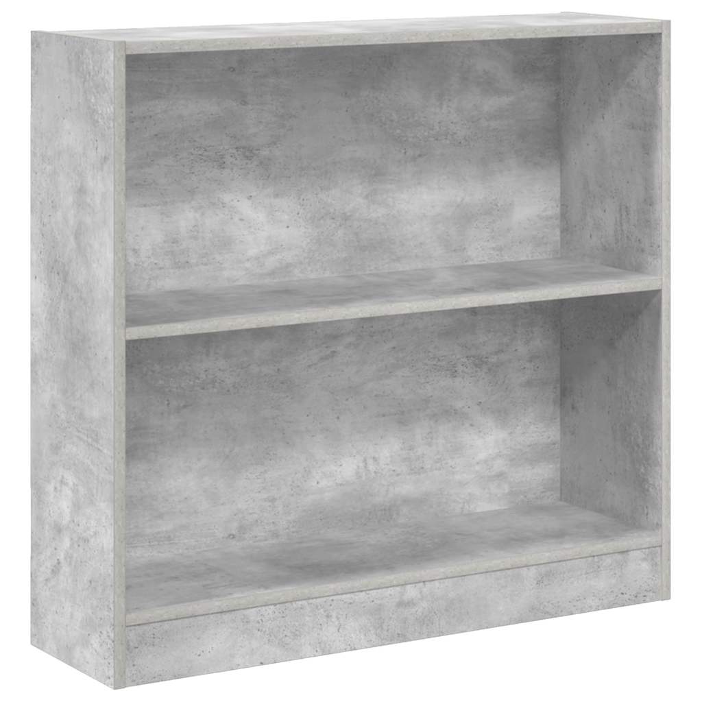 bogreol 80x24x75 cm konstrueret træ hvid