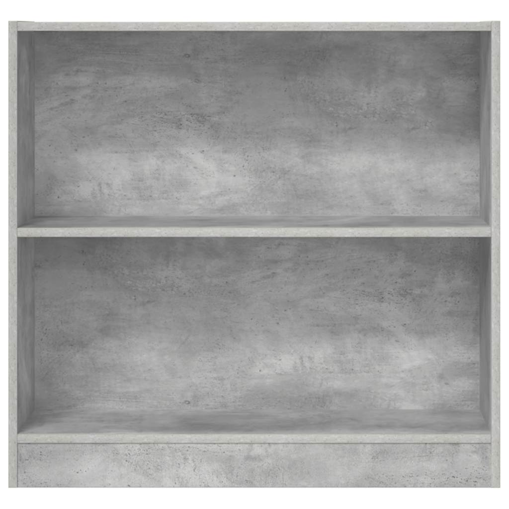 bogreol 80x24x75 cm konstrueret træ hvid